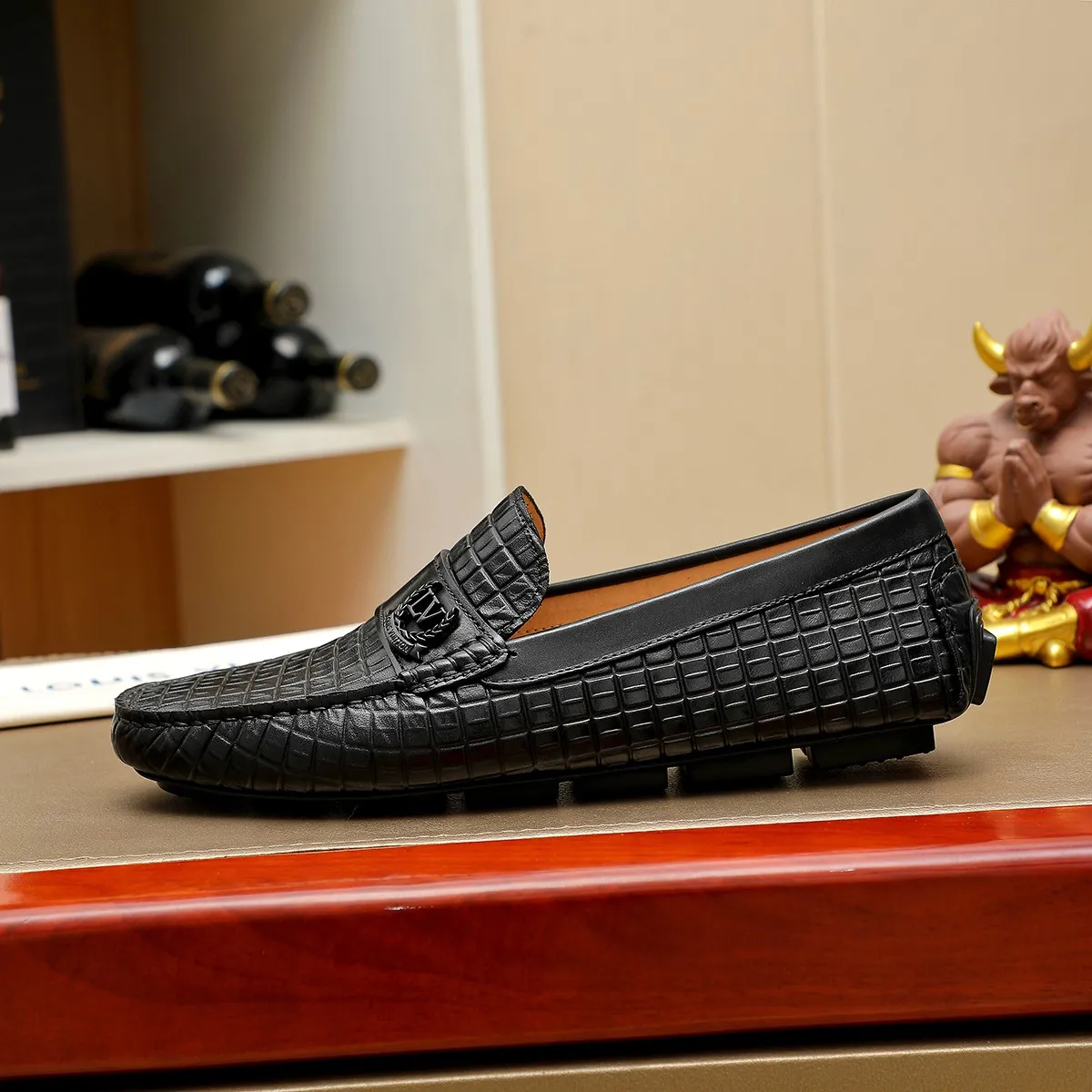 Men's shoes 💰360 💰 LV Louis Vuitton's top-quality Peaches men's shoes 💯Original copy of the official website, the upper is made of imported official website 1:1 material ❌Italian 🇮🇹 cowhide surface, imported pigskin lining. It’s definitely not made with ordinary craftsmanship, it’s the model used by celebrities! The factory’s craftsmanship is designed to create the most perfect shoes for trendy men! Colors available! 38-44 yards